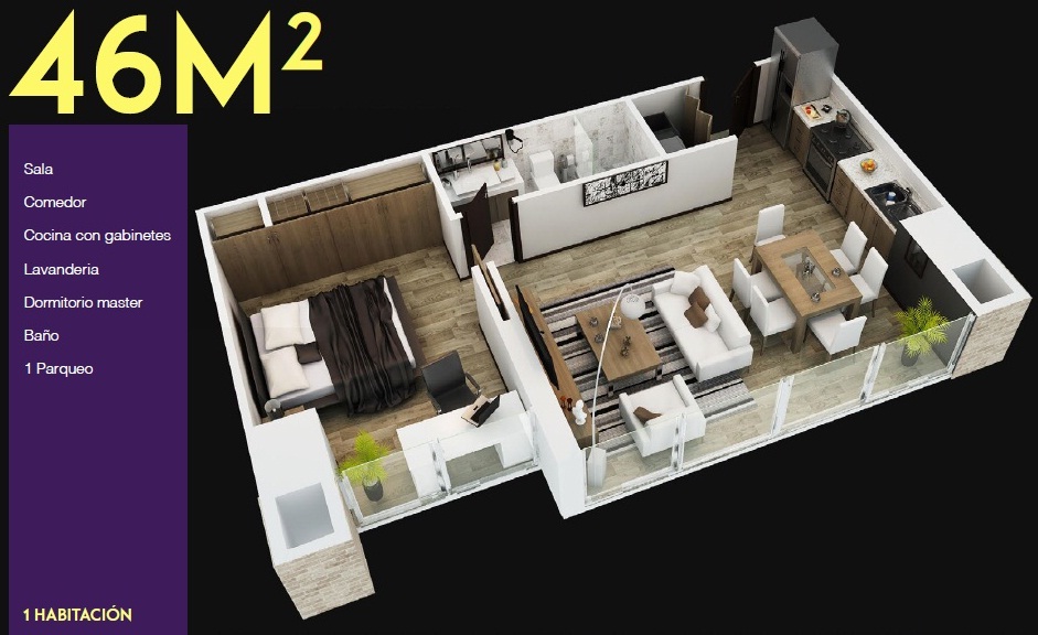 APARTAMENTO EN VENTA EN ZONA 13