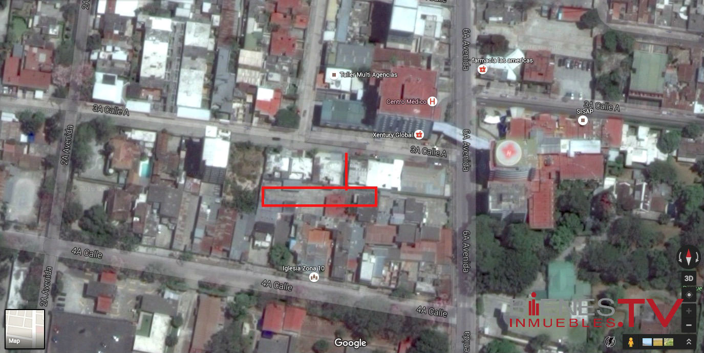 Terreno en venta zona 10