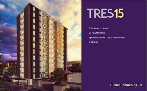 Proyecto de Apartamentos Tres 15